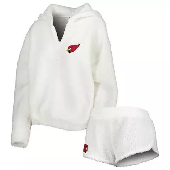 Пижамный комплект Concepts Sport Arizona Cardinals, кремовый