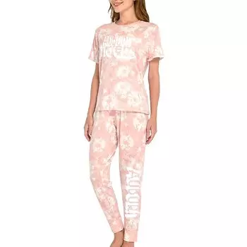 Пижамный комплект Concepts Sport Auburn Tigers, розовый