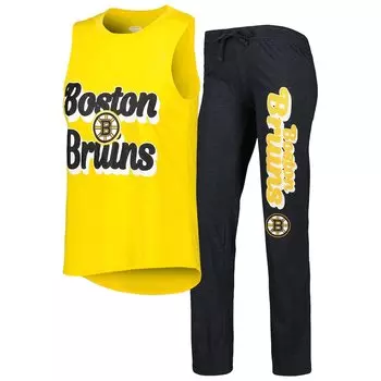 Пижамный комплект Concepts Sport Boston Bruins, черный