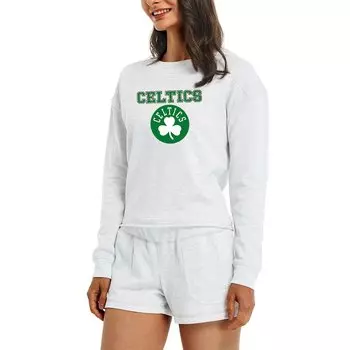 Пижамный комплект Concepts Sport Boston Celtics, кремовый