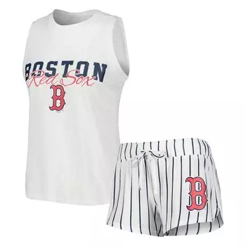 Пижамный комплект Concepts Sport Boston Red Sox, белый