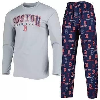 Пижамный комплект Concepts Sport Boston Red Sox, нави