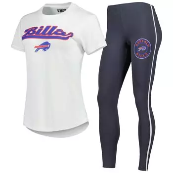 Пижамный комплект Concepts Sport Buffalo Bills, белый