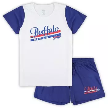 Пижамный комплект Concepts Sport Buffalo Bills, белый