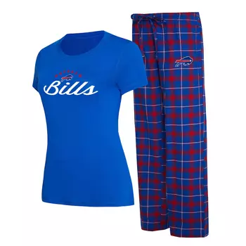Пижамный комплект Concepts Sport Buffalo Bills, роял