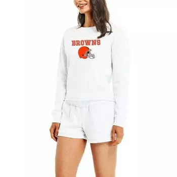 Пижамный комплект Concepts Sport Cleveland Browns, кремовый