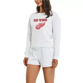Пижамный комплект Concepts Sport Detroit Red Wings, кремовый