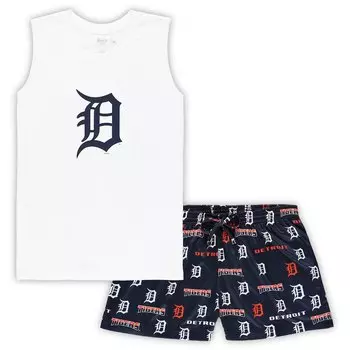 Пижамный комплект Concepts Sport Detroit Tigers, белый