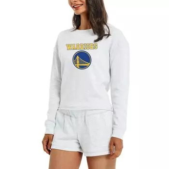 Пижамный комплект Concepts Sport Golden State Warriors, кремовый