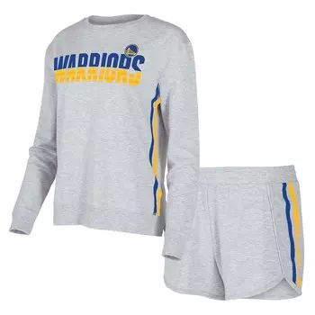 Пижамный комплект Concepts Sport Golden State Warriors, серый