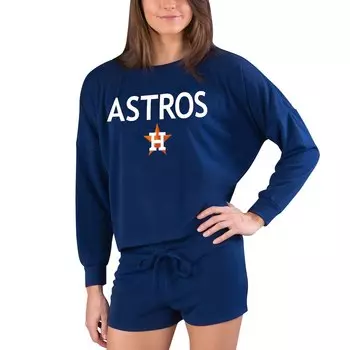 Пижамный комплект Concepts Sport Houston Astros, нави