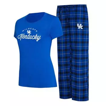 Пижамный комплект Concepts Sport Kentucky Wildcats, роял