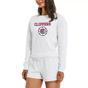 Пижамный комплект Concepts Sport La Clippers, кремовый