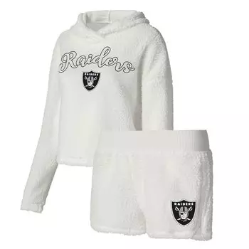 Пижамный комплект Concepts Sport Las Vegas Raiders, белый