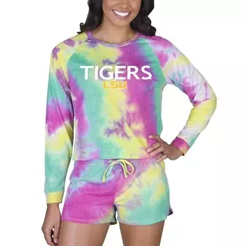 Пижамный комплект Concepts Sport Lsu Tigers