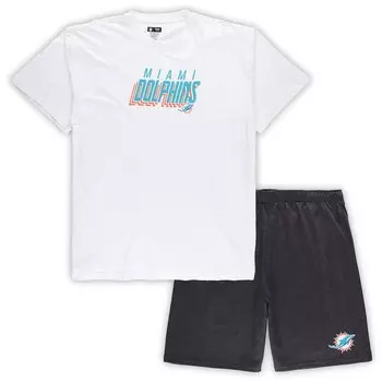 Пижамный комплект Concepts Sport Miami Dolphins, белый