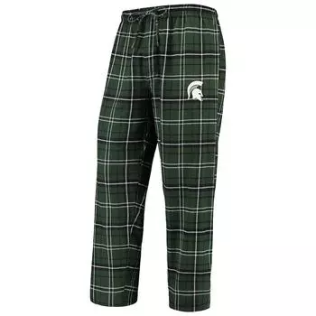 Пижамный комплект Concepts Sport Michigan State Spartans, зеленый