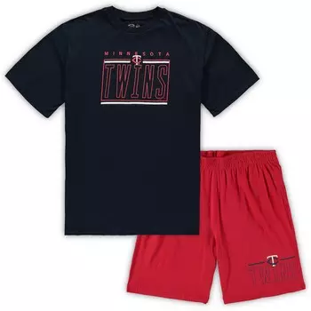 Пижамный комплект Concepts Sport Minnesota Twins, нави