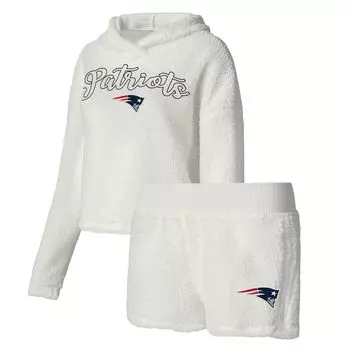 Пижамный комплект Concepts Sport New England Patriots, белый