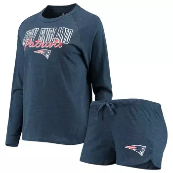 Пижамный комплект Concepts Sport New England Patriots, нави