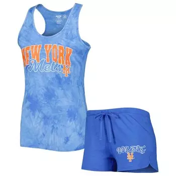 Пижамный комплект Concepts Sport New York Mets, роял