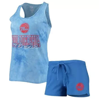 Пижамный комплект Concepts Sport Philadelphia 76Ers, роял