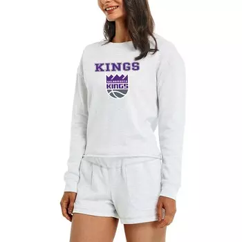 Пижамный комплект Concepts Sport Sacramento Kings, кремовый