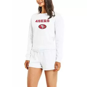 Пижамный комплект Concepts Sport San Francisco 49Ers, кремовый
