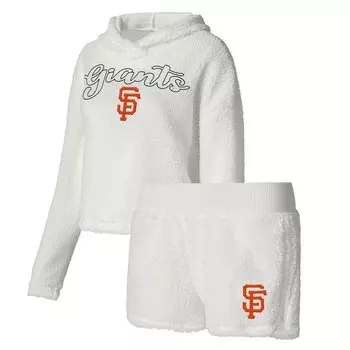 Пижамный комплект Concepts Sport San Francisco Giants, кремовый