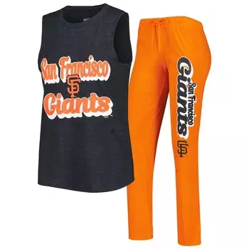 Пижамный комплект Concepts Sport San Francisco Giants, оранжевый