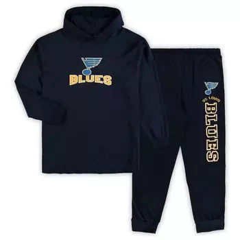 Пижамный комплект Concepts Sport St Louis Blues, нави