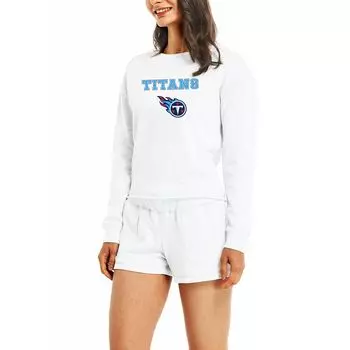 Пижамный комплект Concepts Sport Tennessee Titans, кремовый