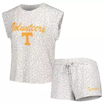 Пижамный комплект Concepts Sport Tennessee Volunteers, кремовый