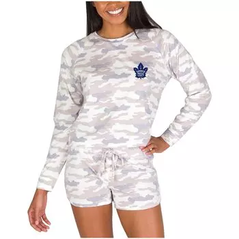 Пижамный комплект Concepts Sport Toronto Maple Leafs, камуфляж