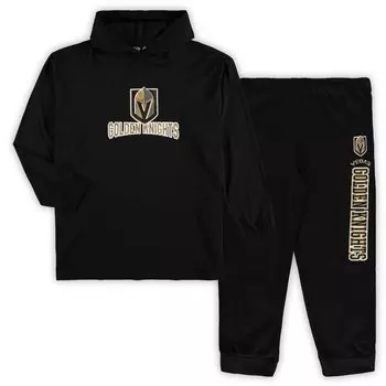 Пижамный комплект Concepts Sport Vegas Golden Knights, черный