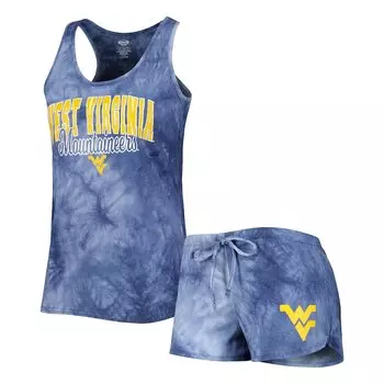 Пижамный комплект Concepts Sport West Virginia Mountaineers, нави