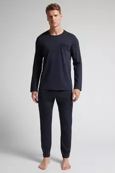Пижамный комплект CREW NECK Intimissimi, темно-синий