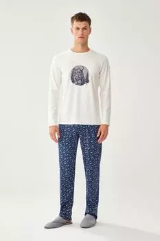 Пижамный комплект цвета экрю Dagi