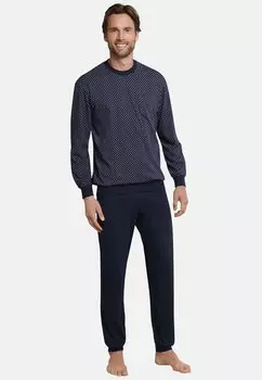 Пижамный комплект DARK SET Schiesser, темно-синий