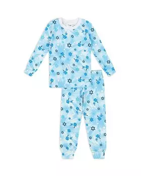 Пижамный комплект Esme для мальчиков с длинными рукавами и брюками - Little Kid, синий