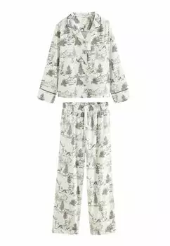 Пижамный комплект FAMILY MATCHBACK REGULAR FIT SET Next, бежевый