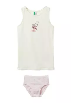 Пижамный комплект GARFIELD SET ©2024 BY PAWS, INC.. United Colors of Benetton, белый