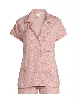 Пижамный комплект Gisele Heart из двух предметов Eberjey