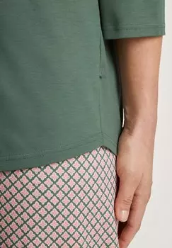 Пижамный комплект GROUNDED SET Calida, темно-зеленый