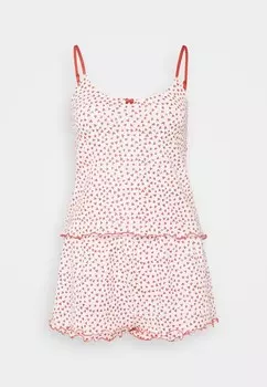 Пижамный комплект HEART CAMI PJ KARL LAGERFELD, красный