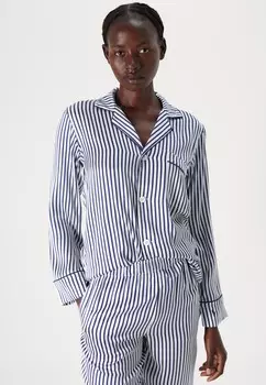 Пижамный комплект HERITAGE LONG SLEEVE Polo Ralph Lauren, темно-синий