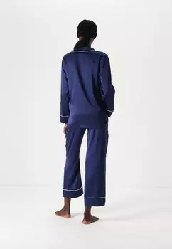 Пижамный комплект HERITAGE LONG SLEEVE Polo Ralph Lauren, темно-синий