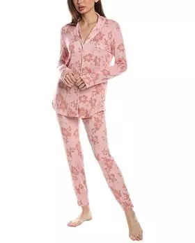 Пижамный комплект из 2 предметов из джерси от Rachel Parcell, розовый