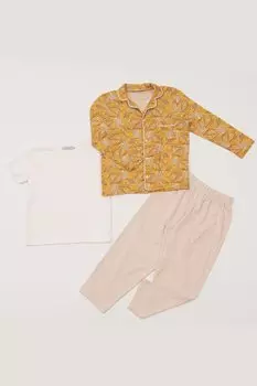 Пижамный комплект из 3 предметов: футболка, брюки, пижамный комплект Stone For You Kids