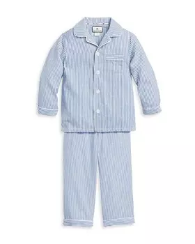 Пижамный комплект из хлопчатобумажной ткани для мальчика Petite Plume — Baby, Little Kid, Big Kid, синий